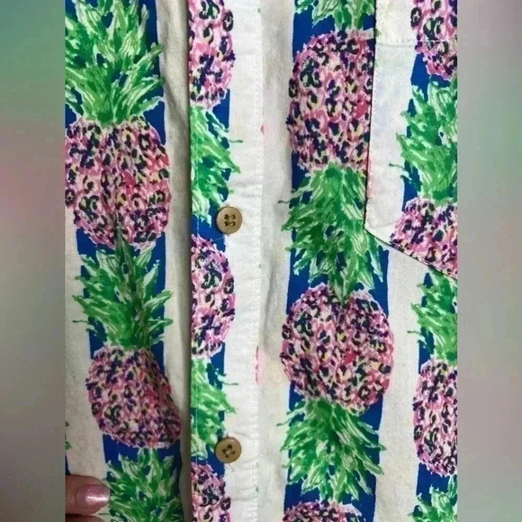 Chubbies The Nutter Aloha Button Up Shirt Size Small - Picture 4 of 7